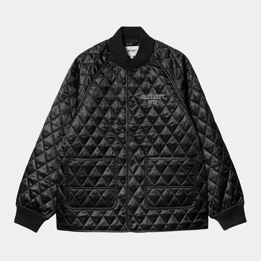 Jakna Carhartt WIP Quilted Liner Jacket Črna | I035146_4, 7