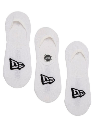 Nogavice New Era Flag Invisible Socks Bela | 13113641
