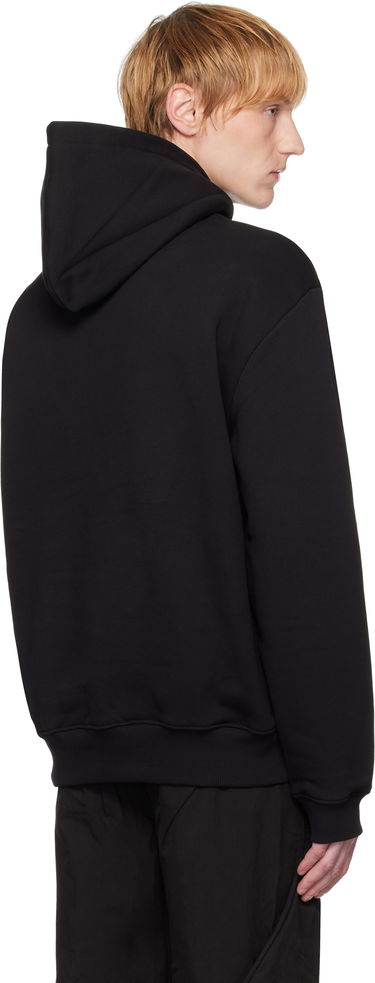 Pulover HELIOT EMIL HELIOT EMIL Pietra Hoodie Črna | SS25_M_08_076_BLK01, 2