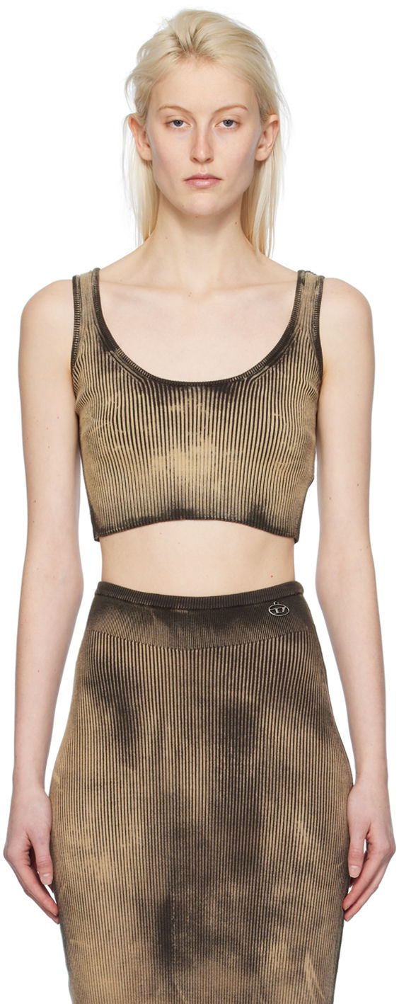 Majica brez rokavov Diesel M-Deidra Tank Top Bež | A12415 0BNAD