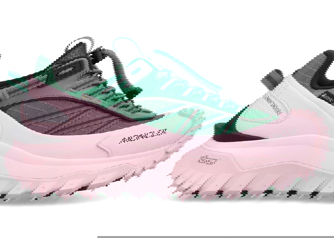 Superge in čevlji Moncler Trailgrip Gore-Tex Low Pink Green Roza | 4M00230M2058-P48, 0
