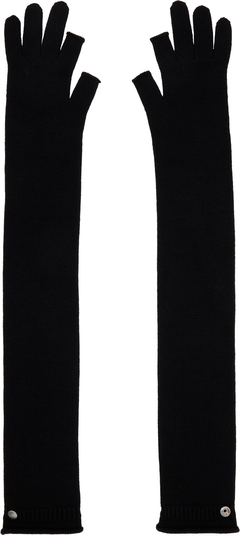 Rokavice Rick Owens Rick Owens Concordians Rasato Knit Opera Gloves Črna | RP02E4491 M