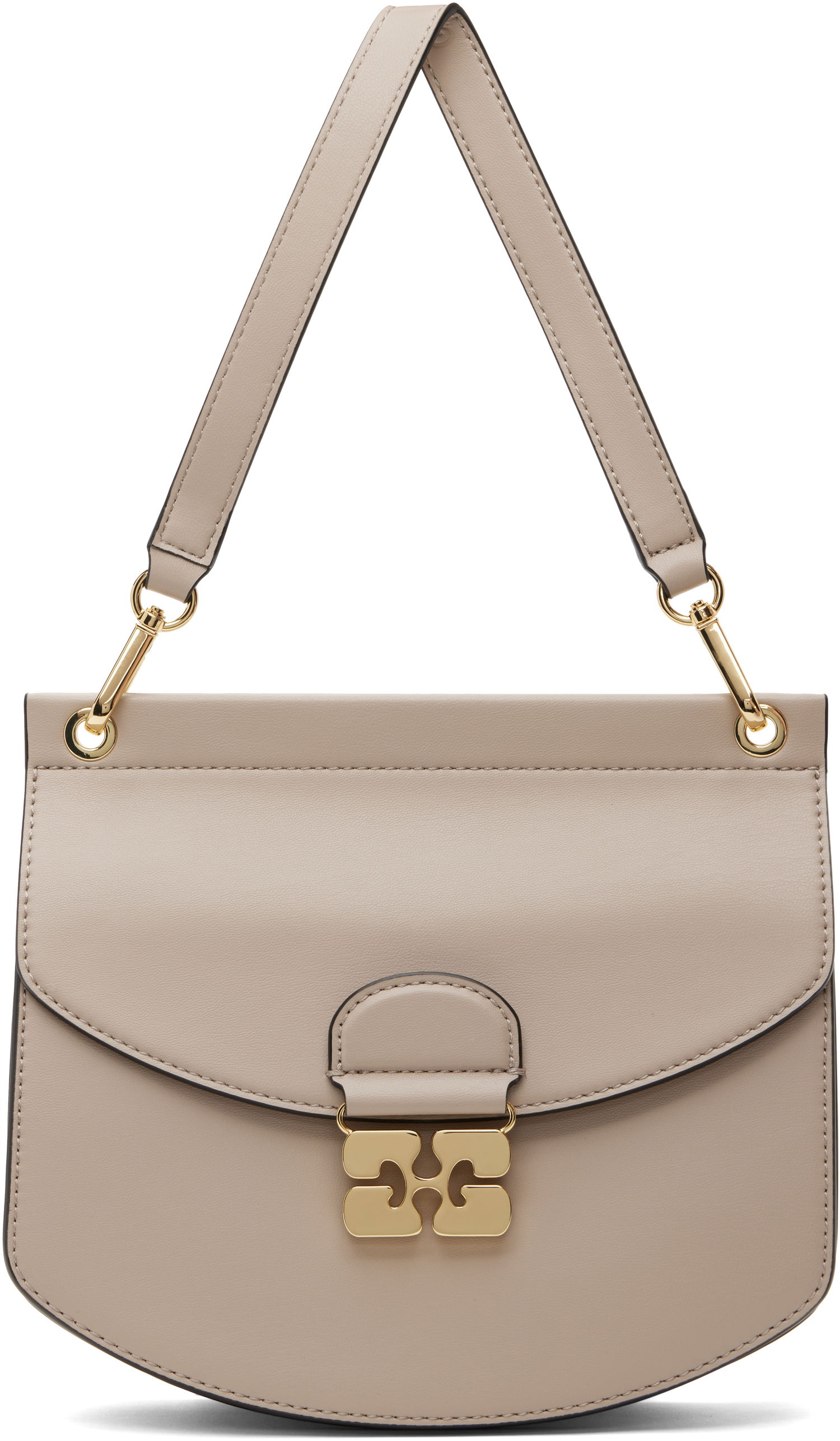 Torbica GANNI GANNI Small Apo-G Shoulder Bag Bež | A6460, 0