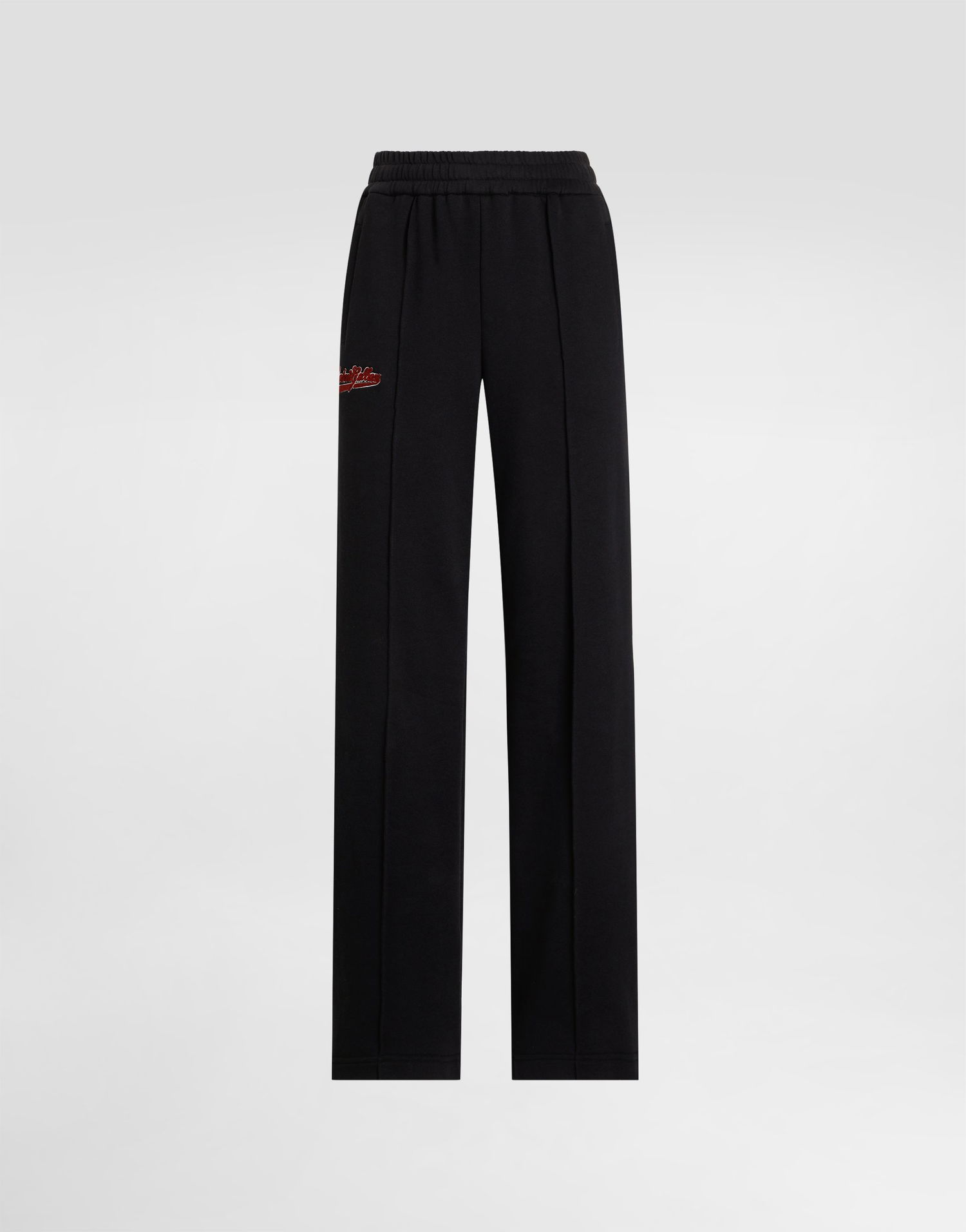 Trenirka Dolce & Gabbana Dolce & Gabbana Fleece Jogging Pants with Patch Črna | FTC93ZGDDAJN0000, 0