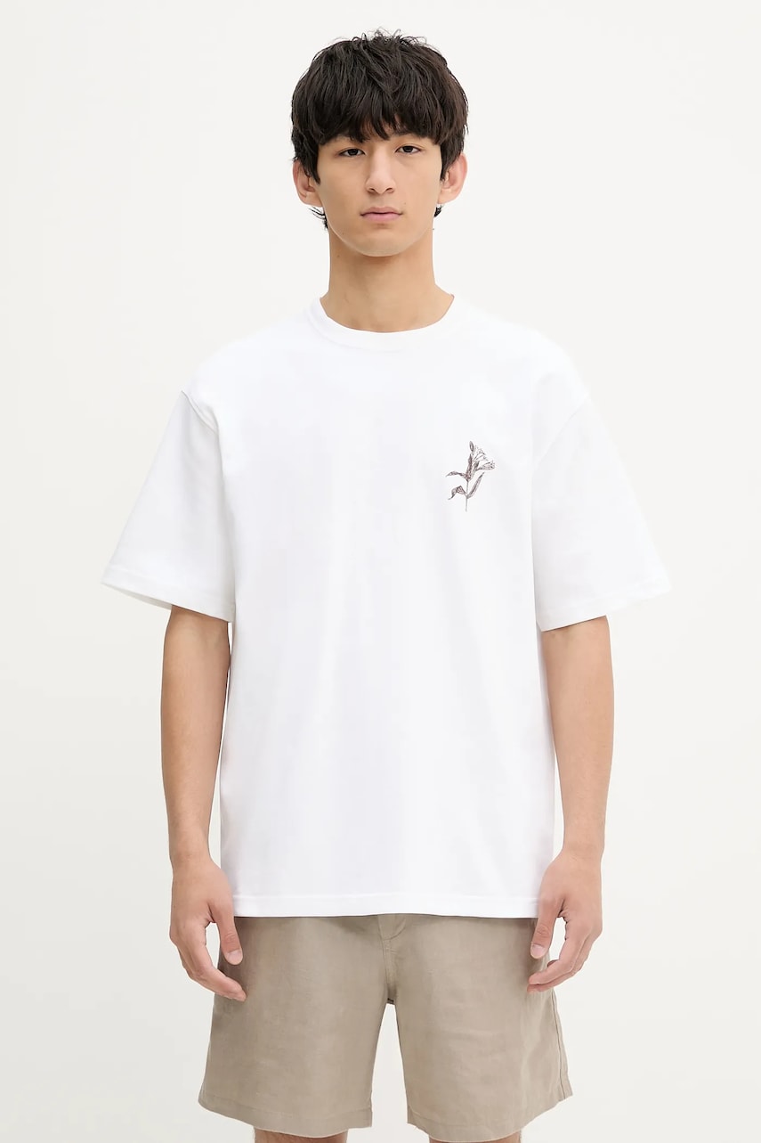 Majica Samsoe Samsoe Samsoe Samsoe SALILIUM Graphic T-Shirt Bela | U25200008, 0