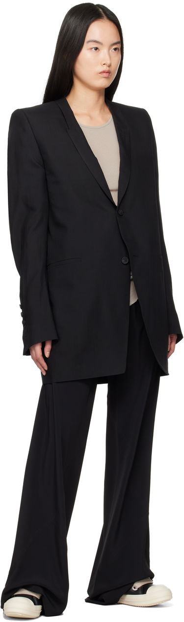 Oblačila Rick Owens Rick Owens Hollywood Jumbolace Črna | RP01E7878 LLPPW2, 4