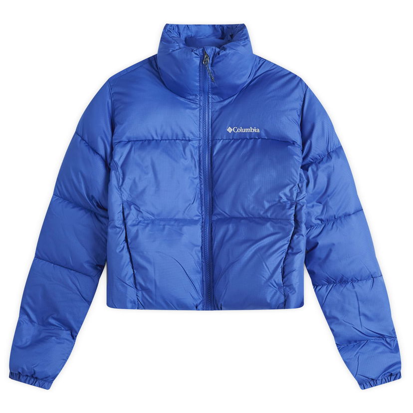 Puhovka Columbia Women's Puffect Cropped Down Jacket, Size L Modra | 2088501-BLU
