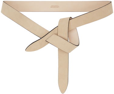 Pasovi ISABEL MARANT Isabel Marant Lecce Suede Knotted Belt Bež | 24ECE011CFA-B2B14A, 0