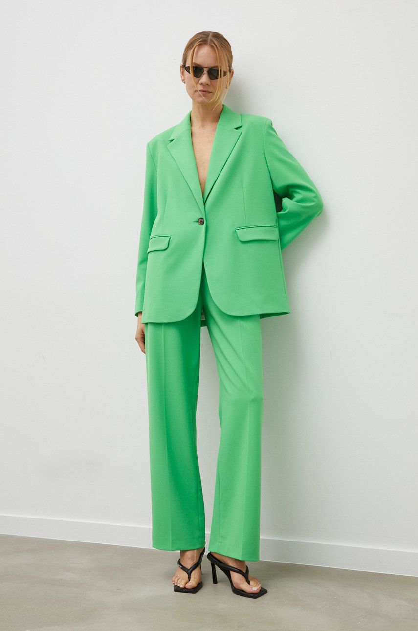 Hlače Samsoe Samsoe Samsoe Samsoe Blazer Zelena | F21100157, 0