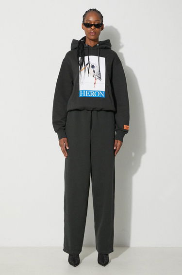Trenirka HERON PRESTON Sweatpants With Print Črna | HWCH006F23JER0011001, 1