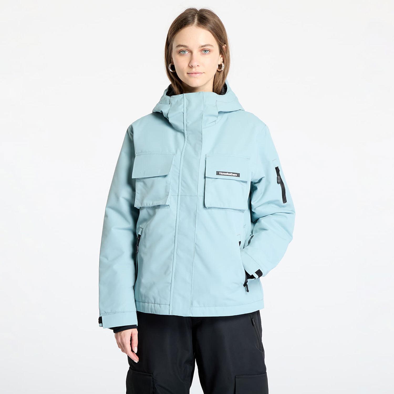 Parka Horsefeathers Rheie Insulated Jacket Modra | OW221D, 0