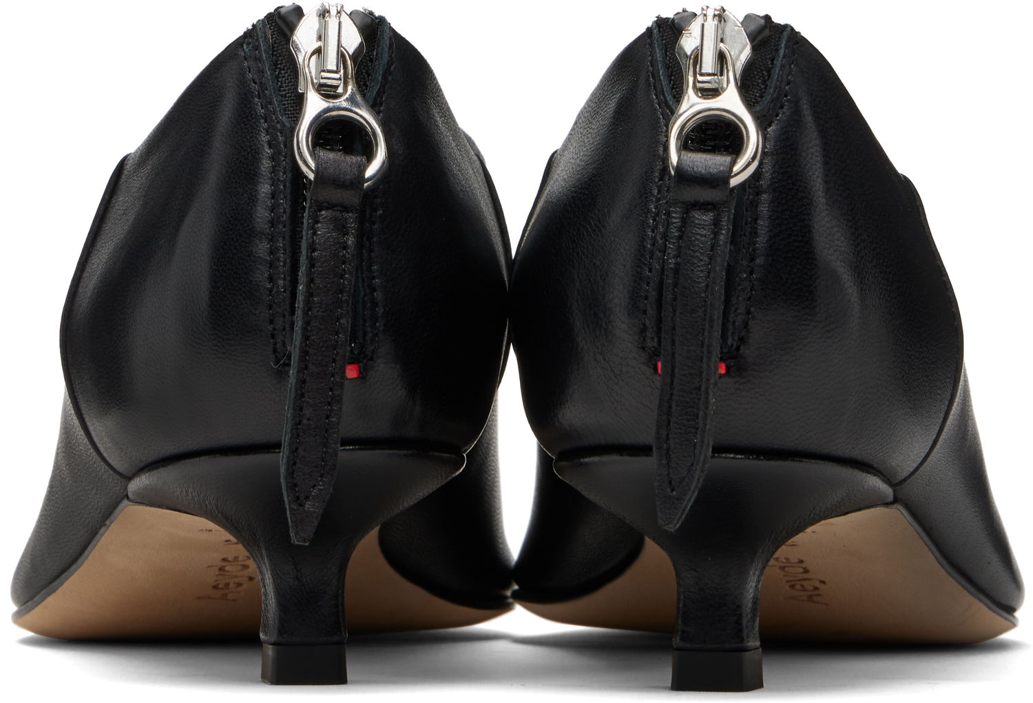 Nakit Aeyde Aeyde Virun Kitten Heel Pumps Črna | A11-PU0626001001-225, 1