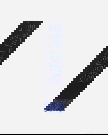 Šala WTAPS Knitted Fringe Scarf Črna | 242MADT-AC01 001, 1