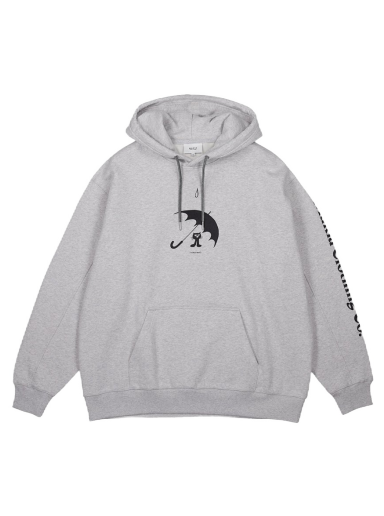 Pulover Makia Paraply Hooded Sweatshirt Siva | U40097_910