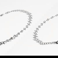 U Legacy WASTED Lettering Chain Necklace