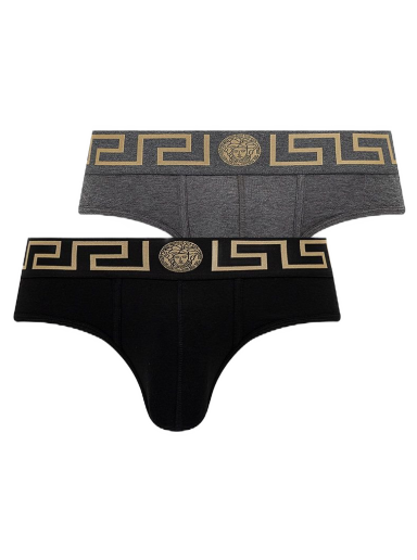 Spodnje perilo in nogavice Versace Panties Črna | AU10180.NOS