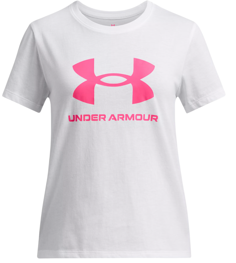 Majica Under Armour Big Logo Short Sleeve T-Shirt Bela | 1389756-100