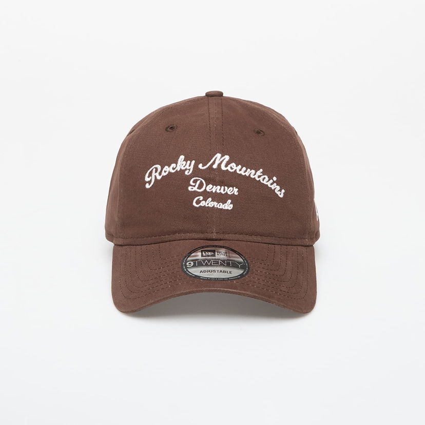 Kapa New Era 9TWENTY NFL Rocky Mountains Denver Colorado Wordmark Adjustable Cap Rjava | 60759001