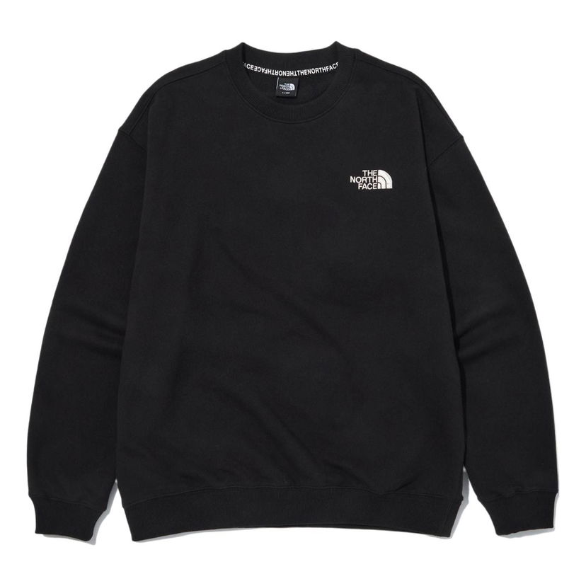 Pleteni pulover The North Face Essential Crewneck Sweatshirt Črna | NM5MN03A