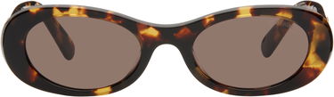 Sončna očala Miu Miu Miu Miu Glimpse Round Sunglasses Rjava | 0MU 06ZS 8056597989077, 0