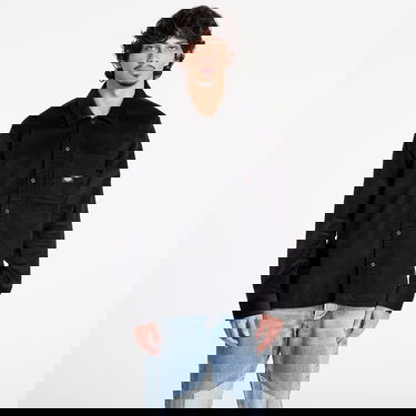 Srajce Dickies Corduroy Long Sleeve Button-Up Shirt Črna | DK0A8652BLK1, 0