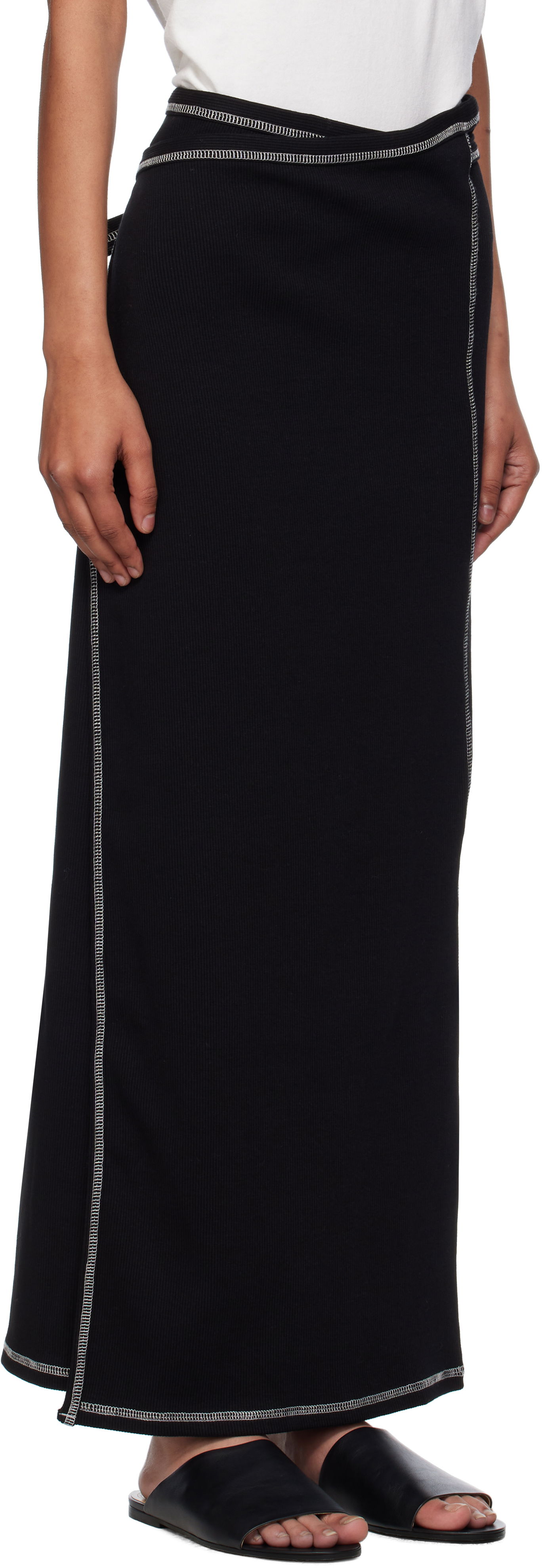 Krila Baserange Baserange Brig Maxi Skirt Črna | SSBR-CR-AU25, 1