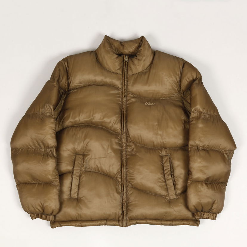 Puhovka Dime Classic Ripstop Puffer Jacket Rjava | DIMEHO242GLD