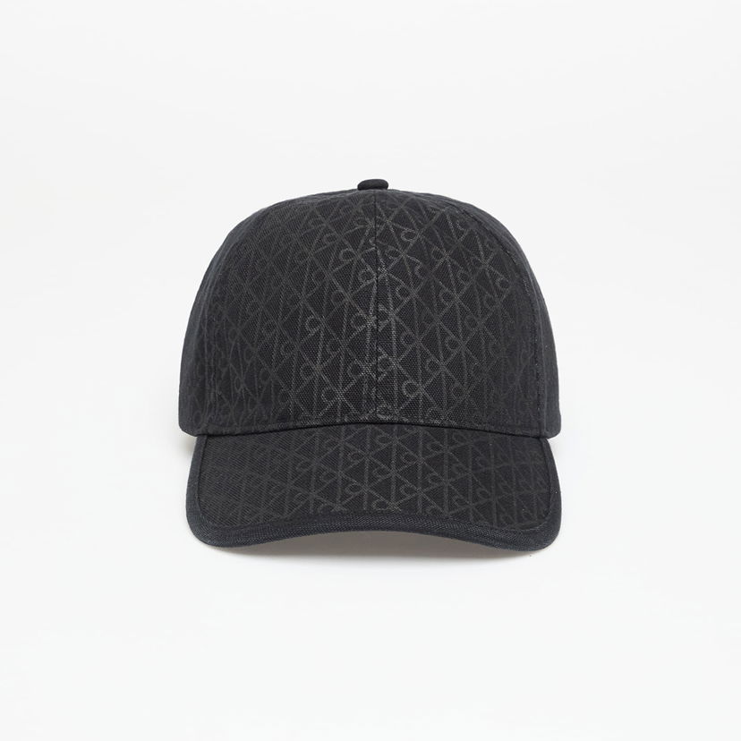 Kapa CALVIN KLEIN Calvin Klein Emblem Print Leather Cap Črna | LV04D5029G YFR