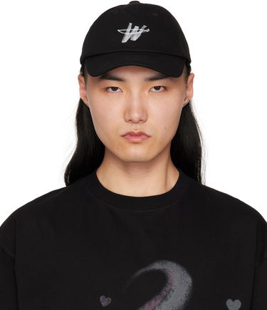 Kapa We11done We11done WD ONE Logo Cap Črna | WD-AH3-22-405-U-BK, 0