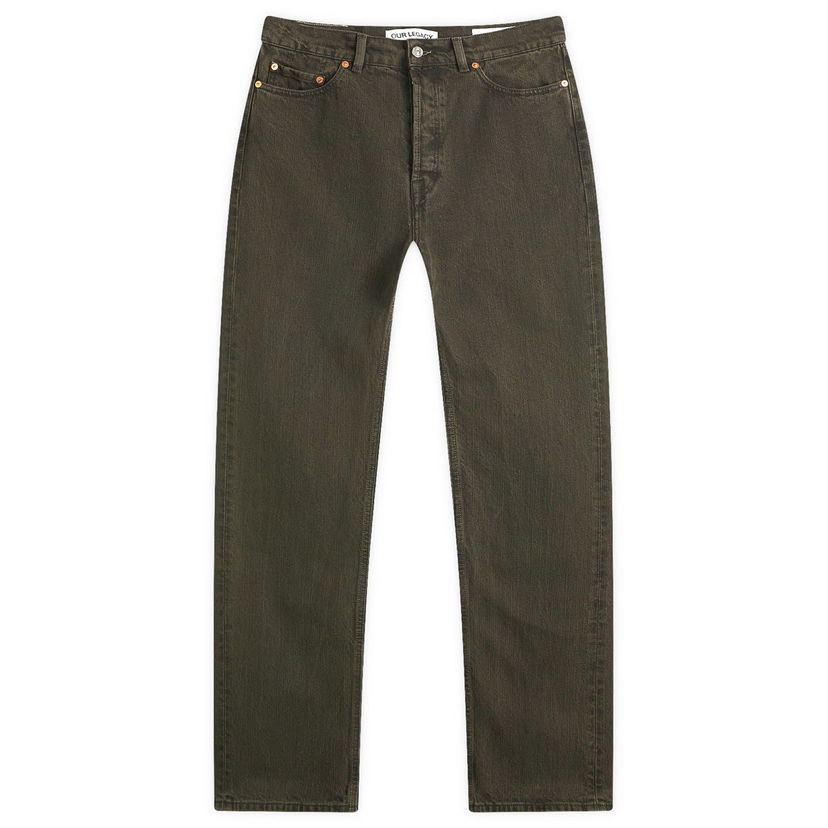 Kavbojke OUR LEGACY Our Legacy First Cut Jeans, Size 34 Zelena | M2255FO