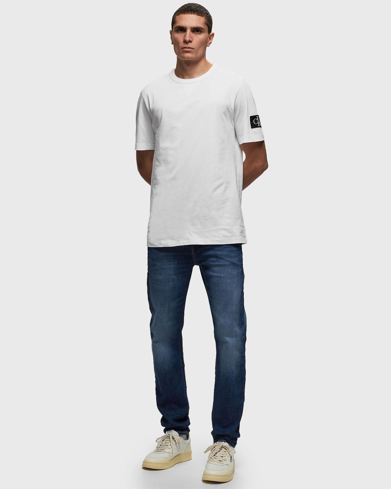 Majica CALVIN KLEIN Jeans BADGE REGULAR TEE Bela | J30J323484YAF, 1