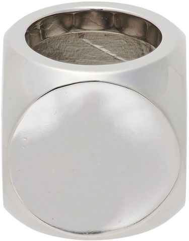 Prstan We11done We11done Logo Dice Ring Kovinski | WD-AJ1-22-704-U-WH, 4