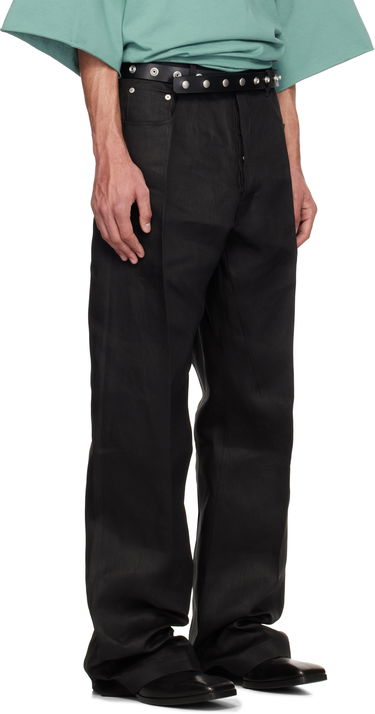 Hlače Rick Owens Rick Owens Hollywood Geth Trousers Črna | RU01E5333 TWL, 1