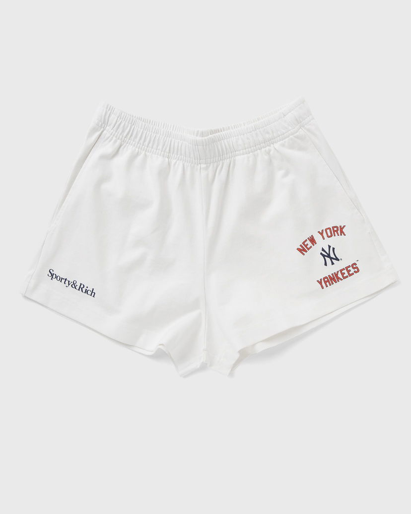 Kratke hlače Sporty & Rich Sporty & Rich New York Yankees Shorts Bela | SH037623632WH01