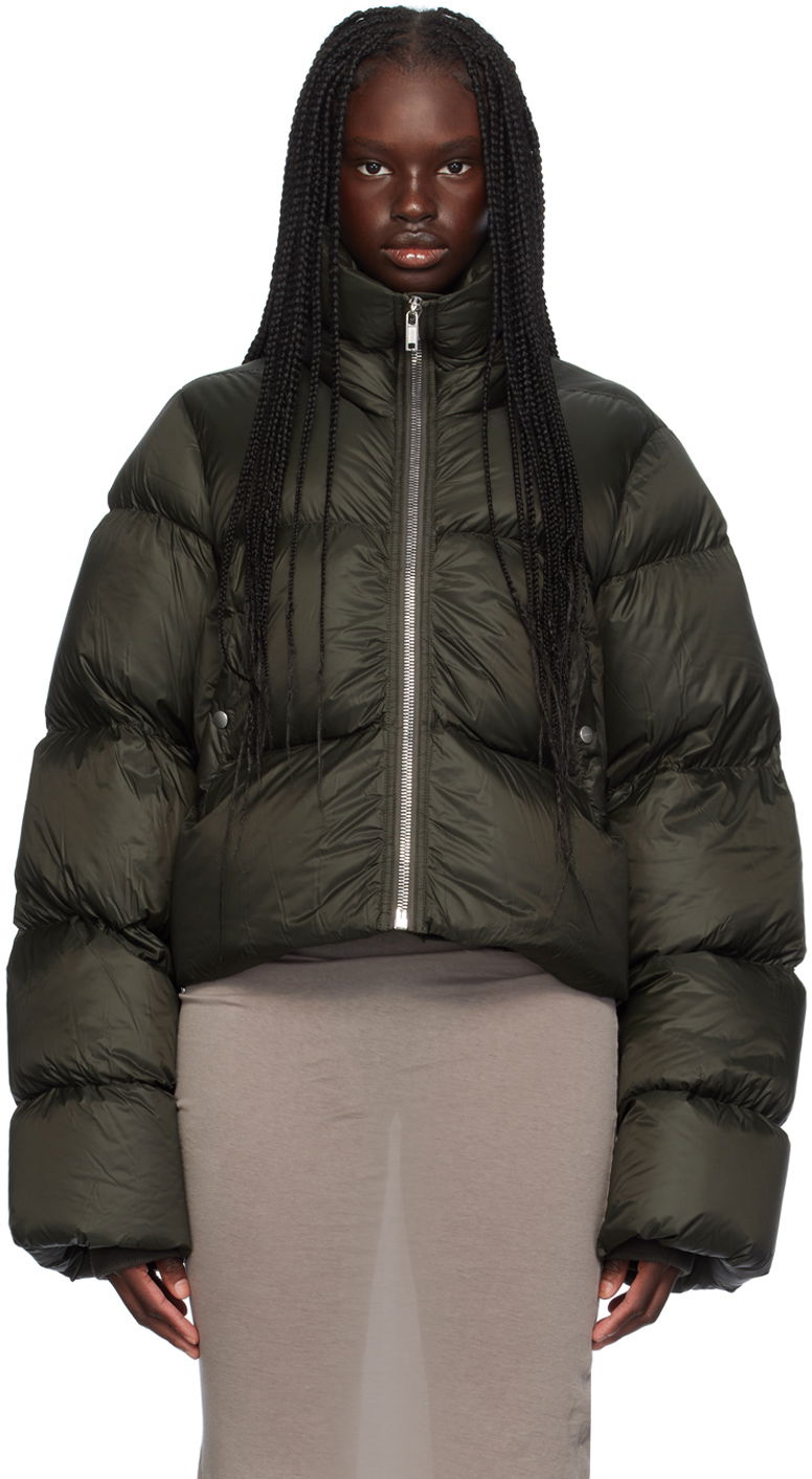 Puhovka Rick Owens Porterville Turtle Down Puffer Jacket Zelena | RP02D3772 NPD3, 0