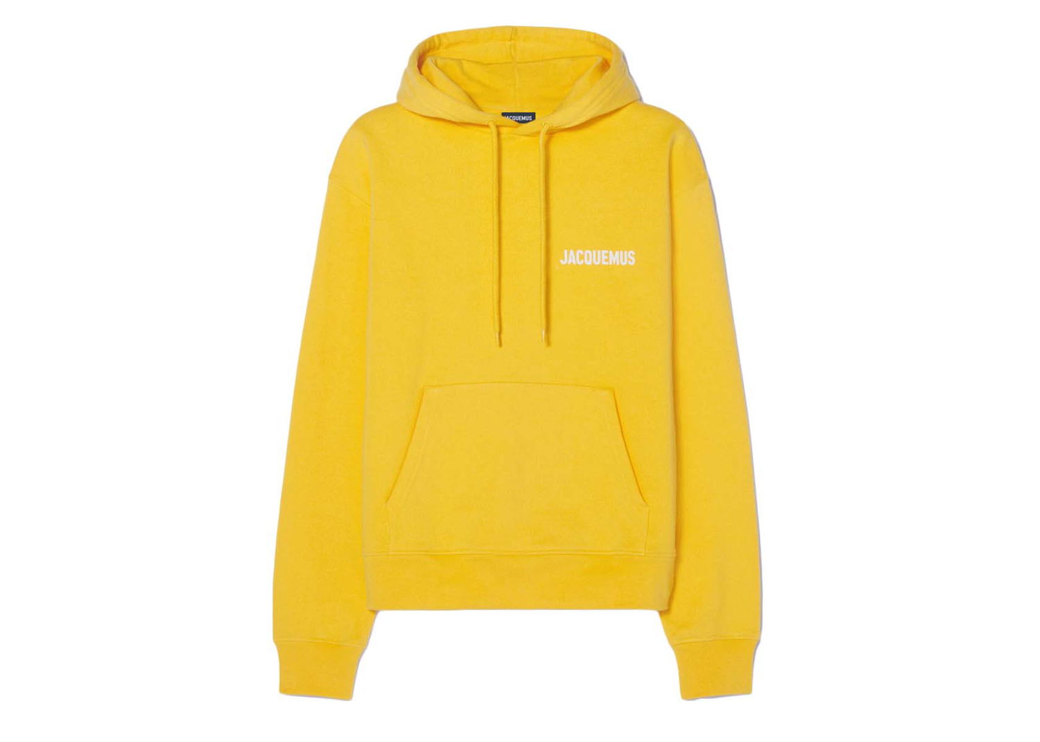 Pulover Jacquemus Le Hooded Sweatshirt Rumena | 216JS200-2120 250, 0