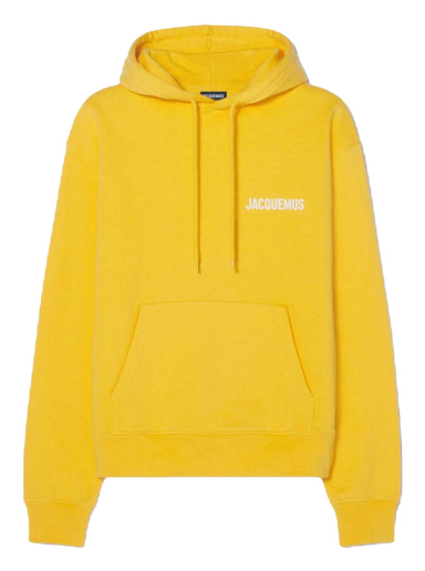 Pulover Jacquemus Le Hooded Sweatshirt Rumena | 216JS200-2120 250