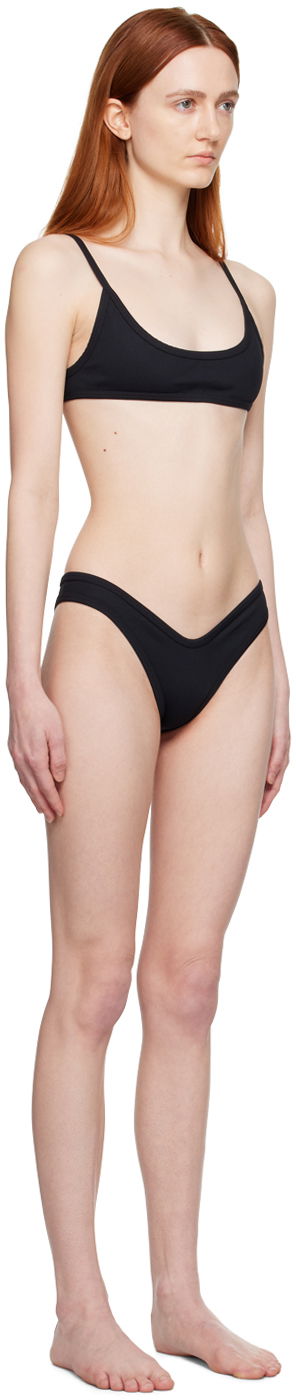 Kopalke The Attico Attico Scoop Neck Bikini Črna | 233WBB06 PA16, 1