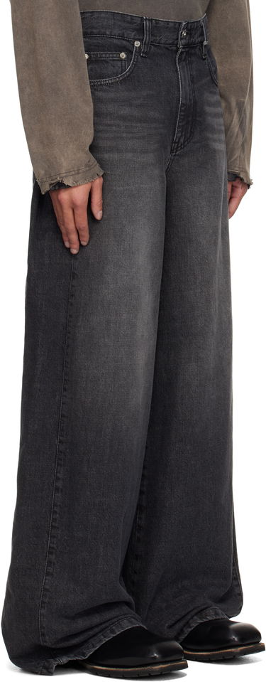 Kavbojke We11done We11done Tuck Detail Jeans Črna | WD-DP1-25-358-M-BK, 1