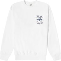 Pleteni pulover Sporty & Rich Yacht Club Crew Sweat Siva | CR884WH, 1