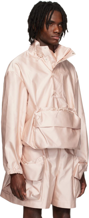 Vetrovka Simone Rocha Simone Rocha Drawstring Cargo Flap Pocket Jacket Roza | 6117 1221, 4