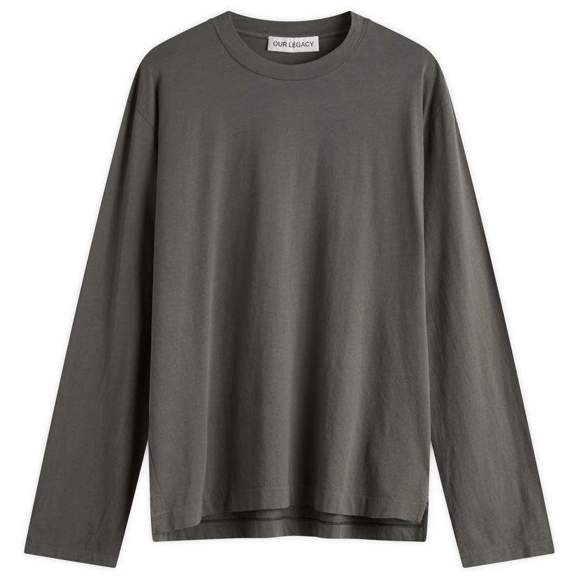 Majica OUR LEGACY Our Legacy Box Long Sleeve T-Shirt Siva | M4256BG