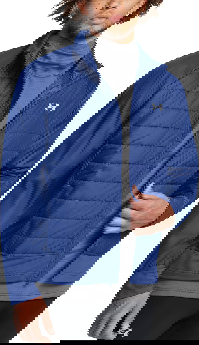 Puhovka Under Armour Insulated Running Jacket Modra | 1380868-432