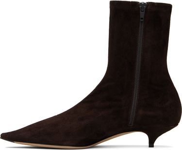 Superge in čevlji The Row Black Liisa Boots Črna | F1545-S11, 2