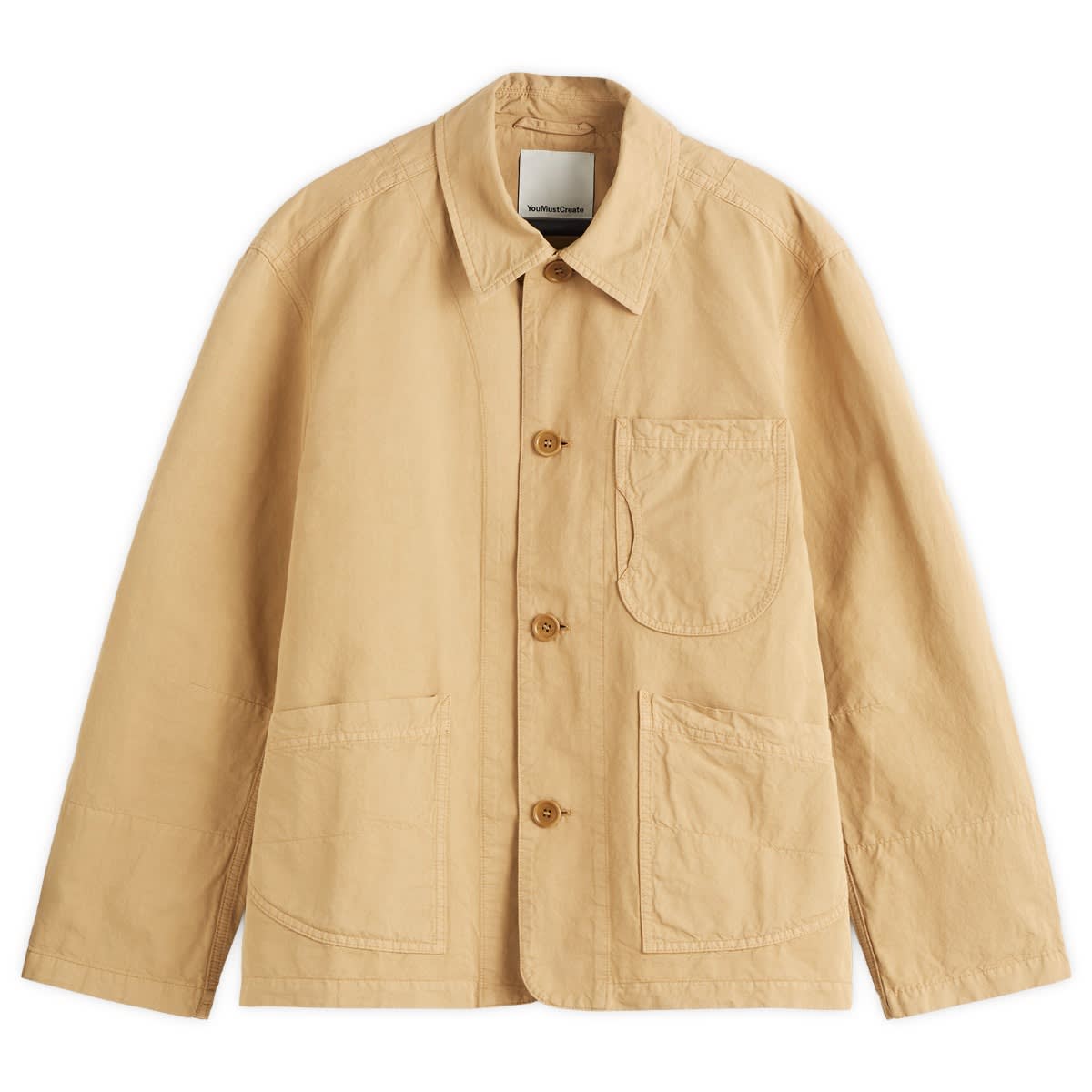 Jakna YMC YMC Construction Jacket, Size Large Bež | P5YAG-20, 1