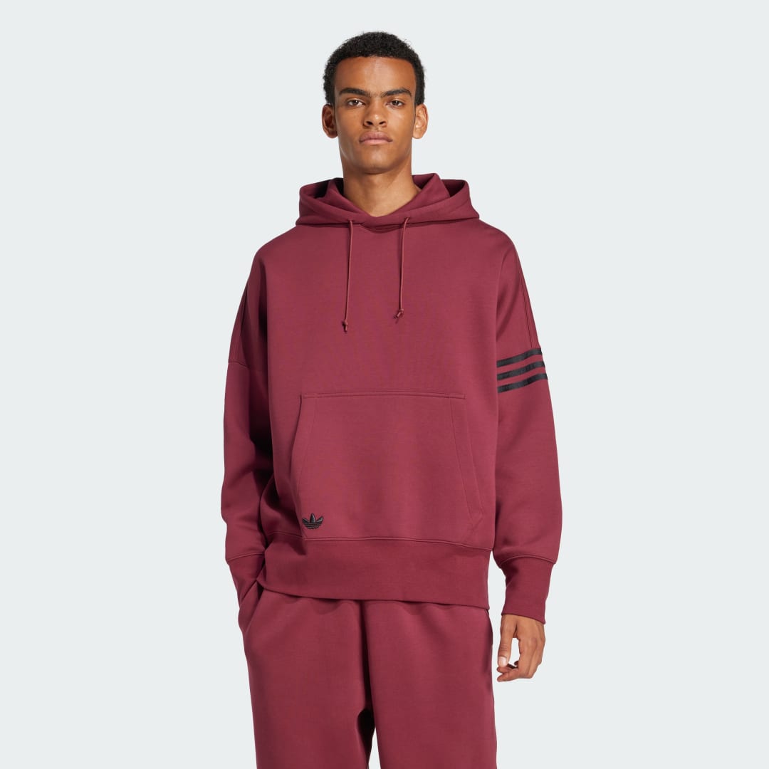 Pulover adidas Performance Hoodie Rdeča | JC9936, 0