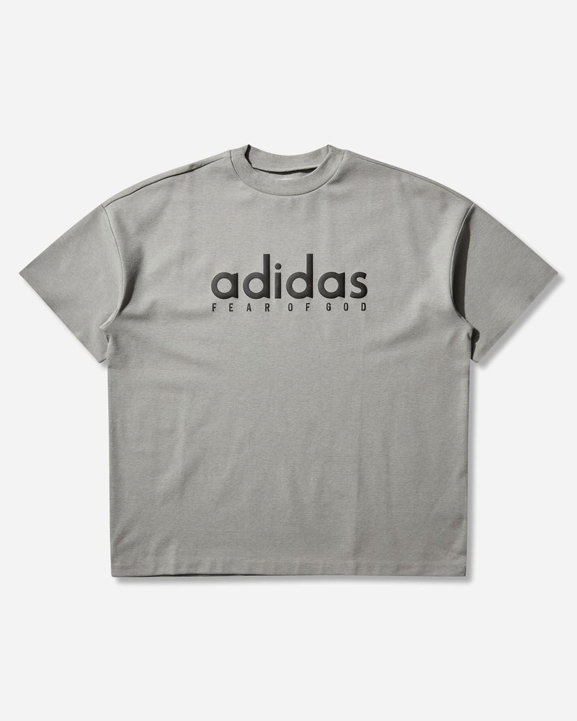 Majica adidas Originals Fear of God Athletics Quickdry T-Shirt Siva | JZ4894