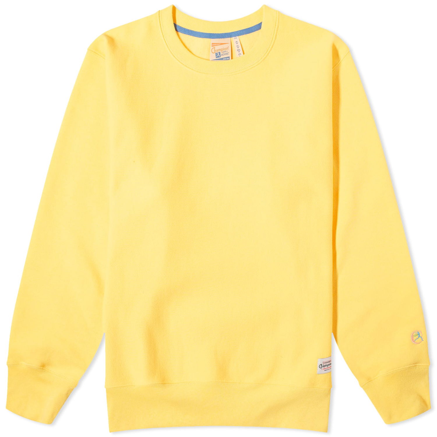 Pulover Champion Made in USA Reverse Weave Crew Sweat Rumena | S7448-XATEO, 0