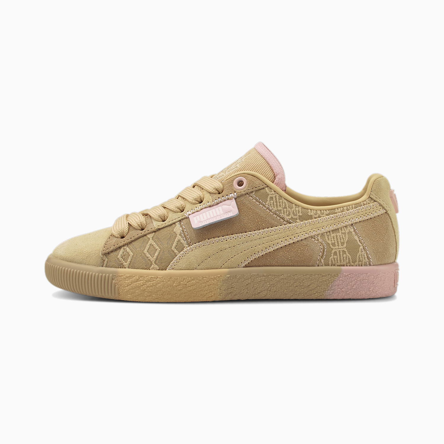 Superge in čevlji Puma Dapper Dan x Clyde Pre-Game Runway "Croissant Rose Dust" Bež | 392083_01, 0