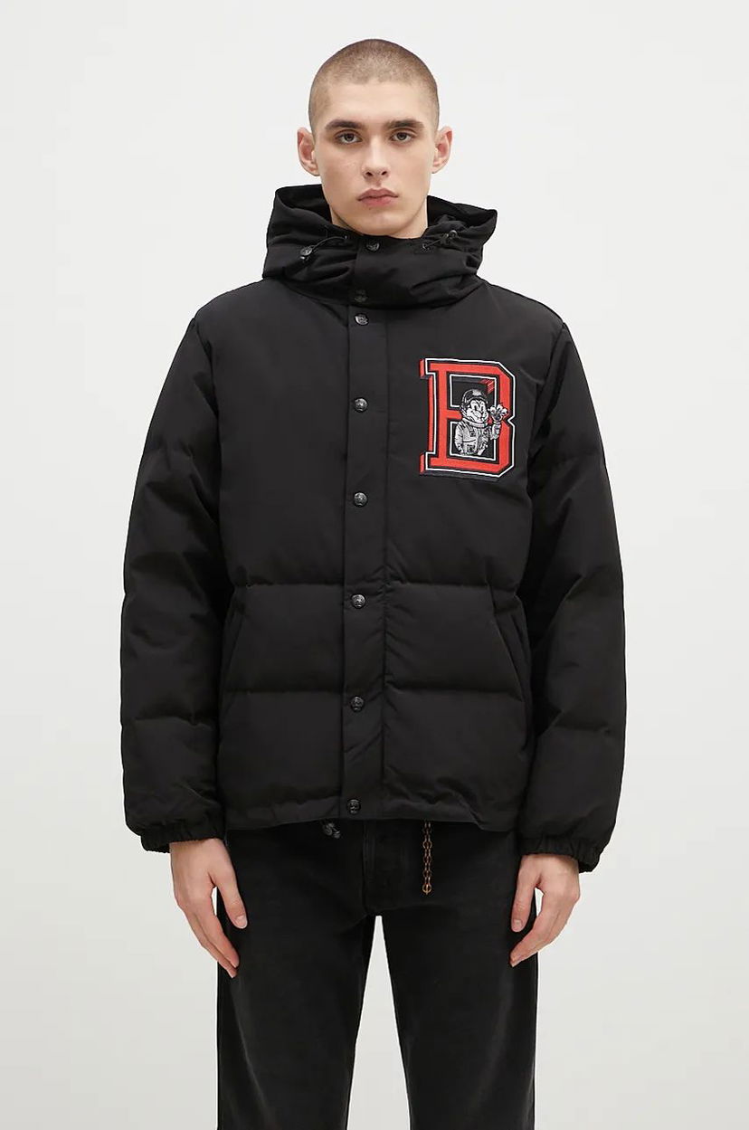 Puhovka BILLIONAIRE BOYS CLUB Black Mascot Puffer Jacket Črna | B24305